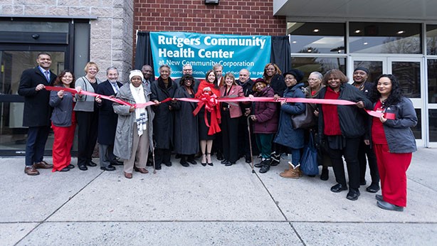 Rutgers Community Health Center Celebrates New Location with Ribbon-Cutting