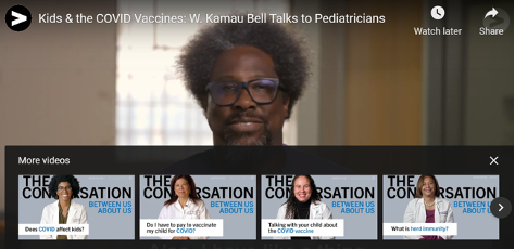 Pediatricians Featured in THE CONVERSATION / LA CONVERSACIÓN about Kids and the COVID Vaccines