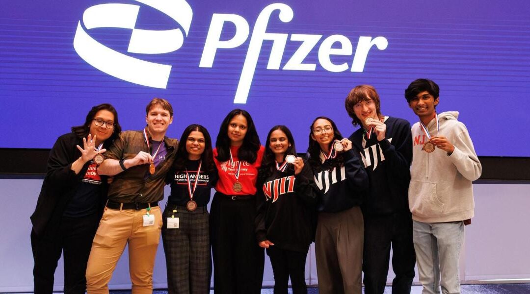 NJIT Students Develop Mental Health Side-Effect Tracker Recognized at Pfizer Hackathon.